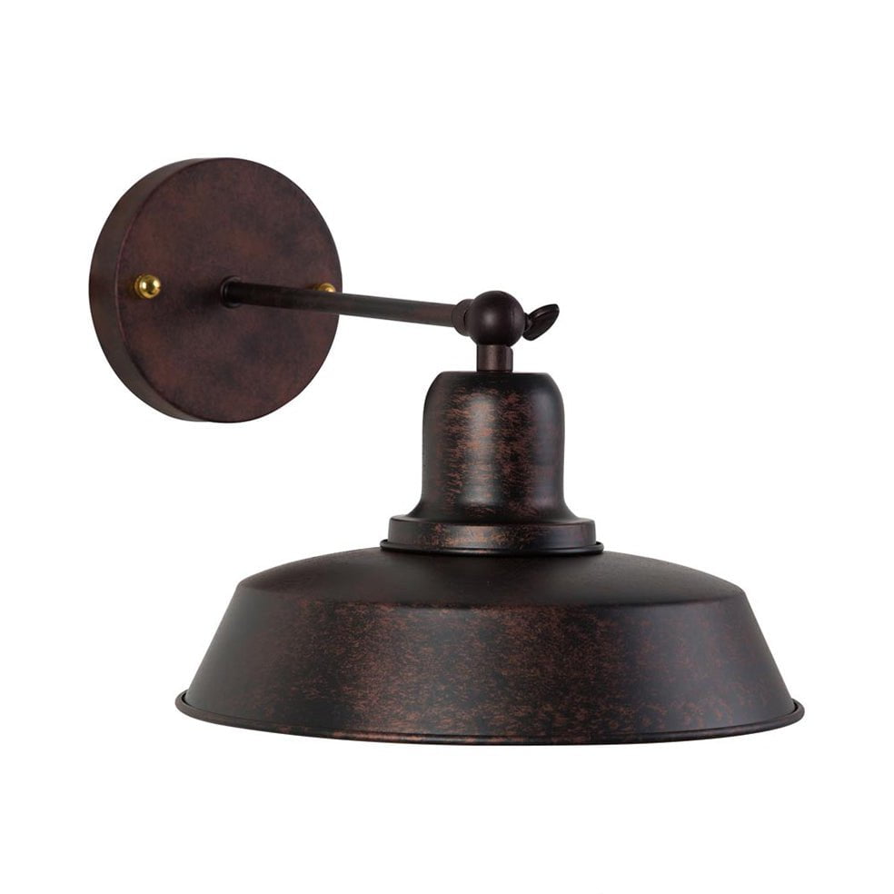The Lighting Club Wall light Lessy Metal Wall Light Antique Brown W495ABR 6007328372769