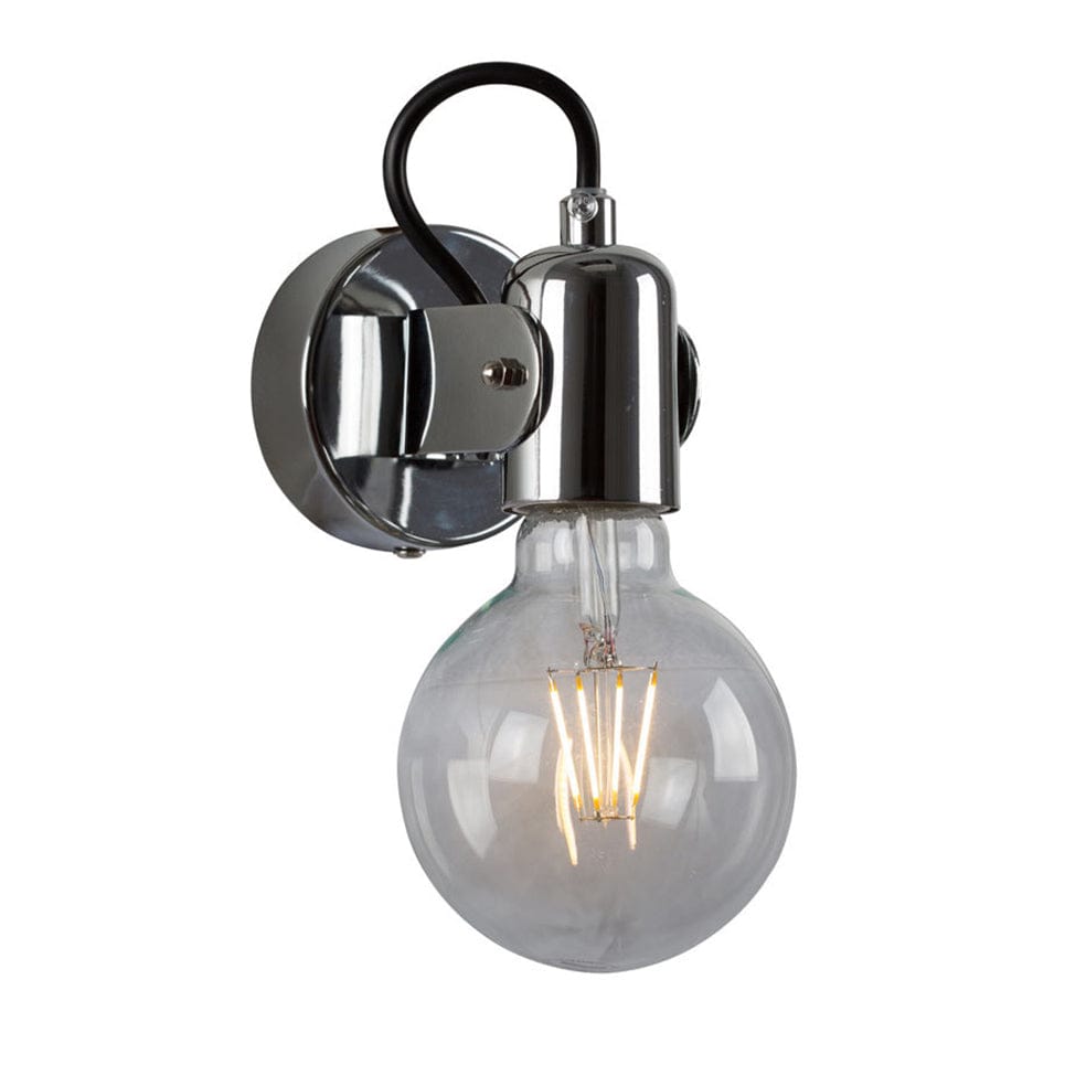 The Lighting Club Chrome Tirana Wall Light 4 Colours W566CH 6007328387190