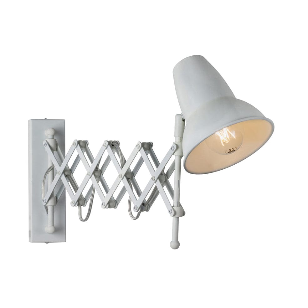 The Lighting Club Wall Light White Cologne Expandable Metal Wall Light Black | White W567W 6007328387503