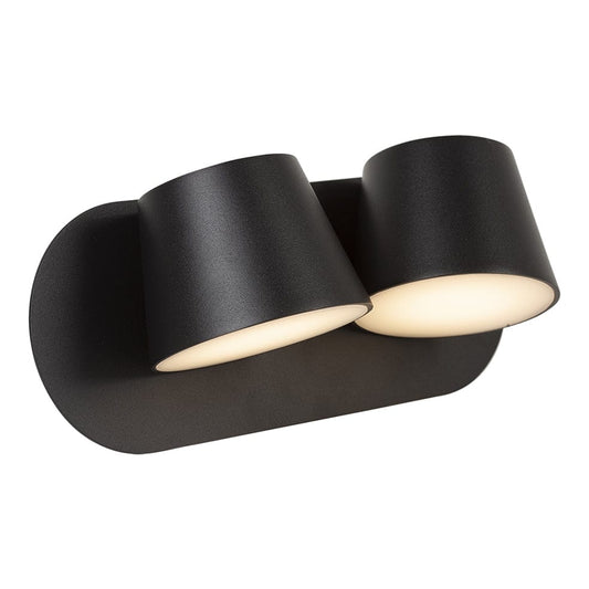 The Lighting Club Black Telescope LED Wall Light W609B