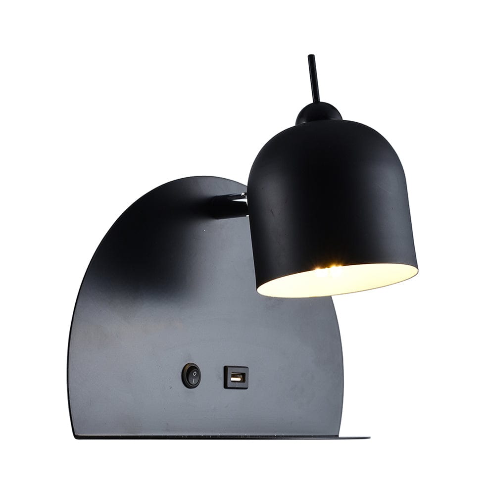 The Lighting Club Wall light Black Luxo Round w616b
