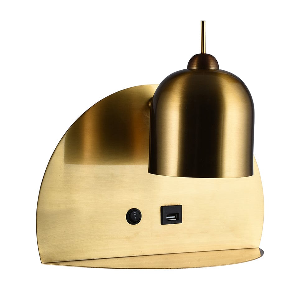 The Lighting Club Wall light Gold Luxo Round Wall Light w616gd