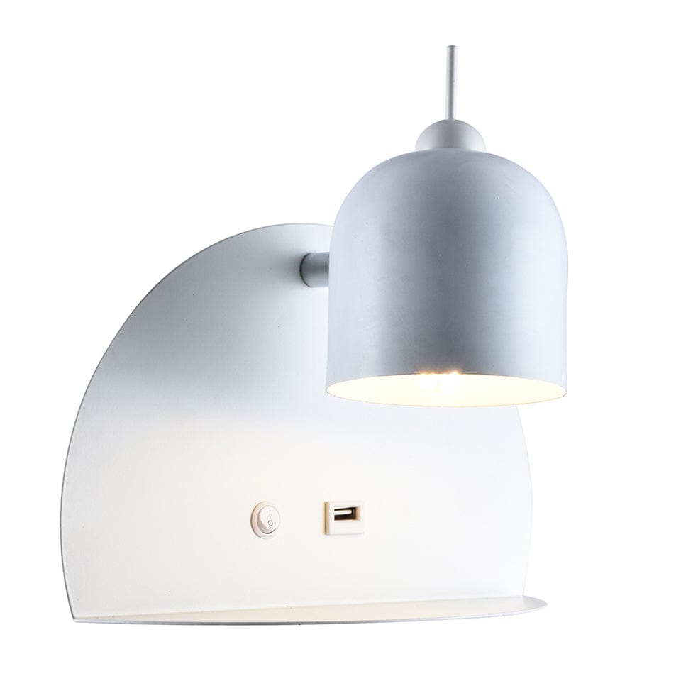 The Lighting Club Wall light White Luxo Round w616w