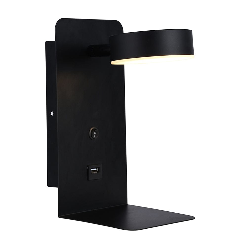 The Lighting Club Wall light Black Juniper Slim Wall Light w621b