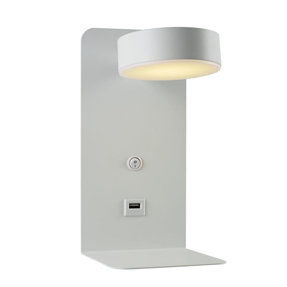 The Lighting Club Wall light White Juniper Slim Wall Light w621w