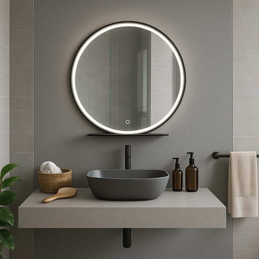 The Lighting Club Bathroom Mirror Claudia Round LED Bathroom Mirror W653 6009551809234