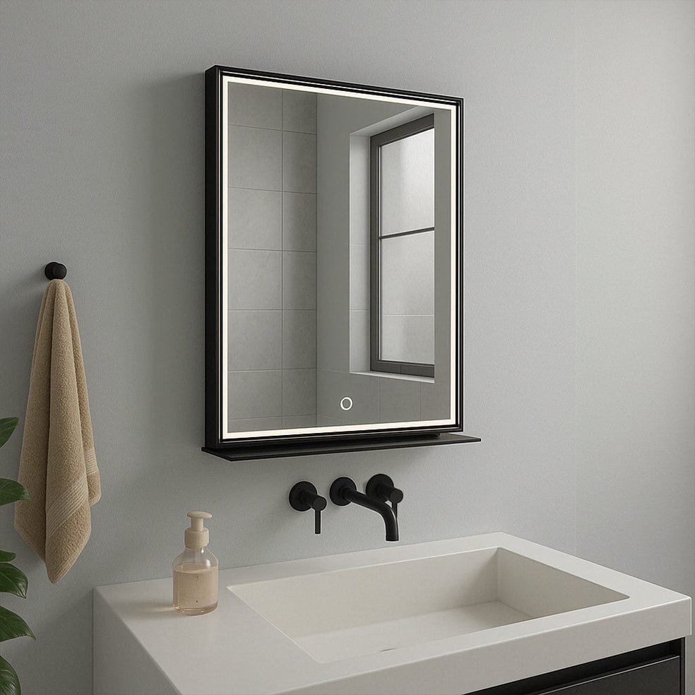 The Lighting Club Bathroom Mirror Gerard Rectangular LED Bathroom Mirror W654 6009551809241