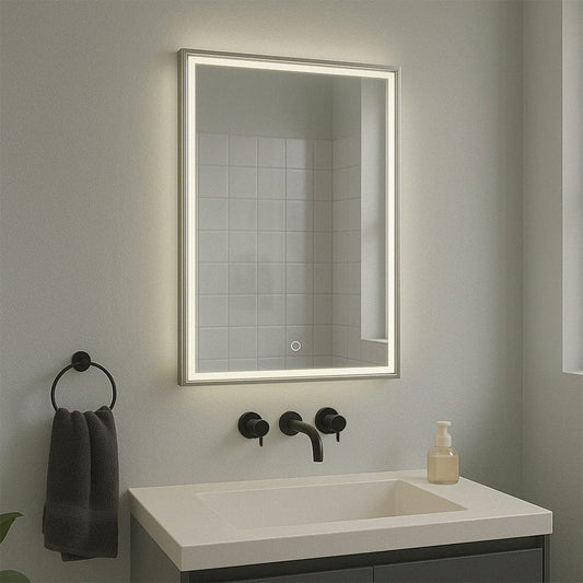 The Lighting Club Bathroom Mirror Brad Rectangular LED Bathroom Mirror W655 6009551809258