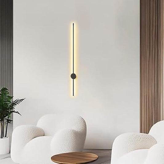 The Lighting Club Wall Light Nevo Backlit Wall Light – Black LED 12W W674