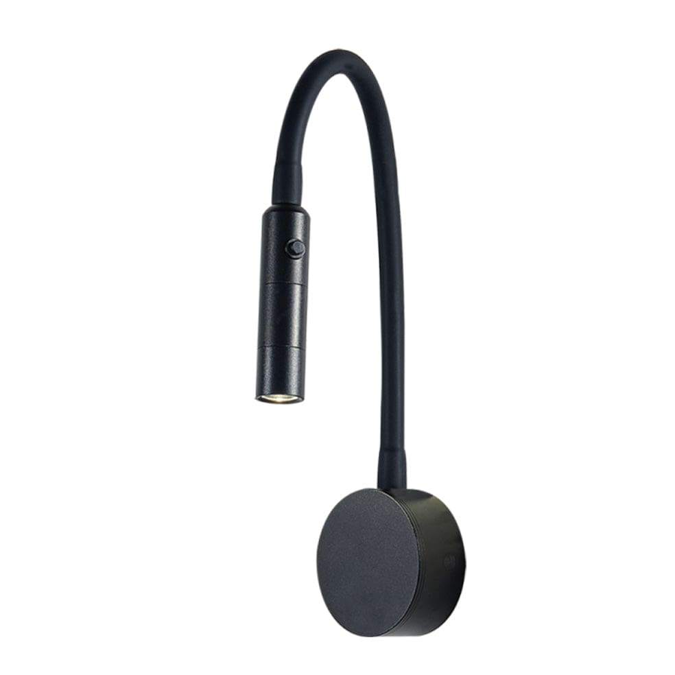 The Lighting Club Wall Light Black Fargo Metal LED Adjustable Arm Wall Light Black | White | Chrome WB217 BLACK 6007226075434