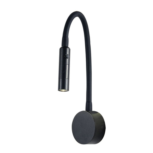 The Lighting Club Wall Light Black Fargo Metal LED Adjustable Arm Wall Light Black | White | Chrome WB217 BLACK 6007226075434