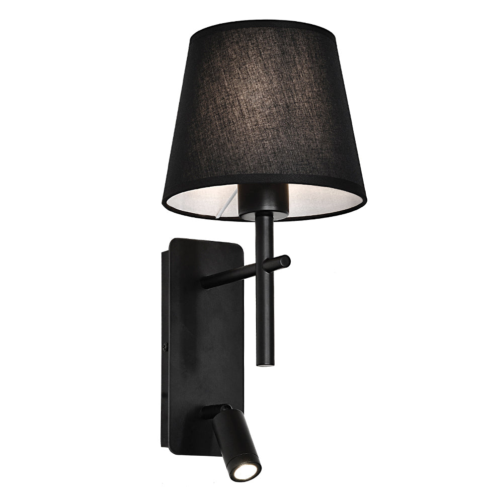 The Lighting Club Wall light Black Annie Wall Light | Black, Satin or Antique WB278 BLACK
