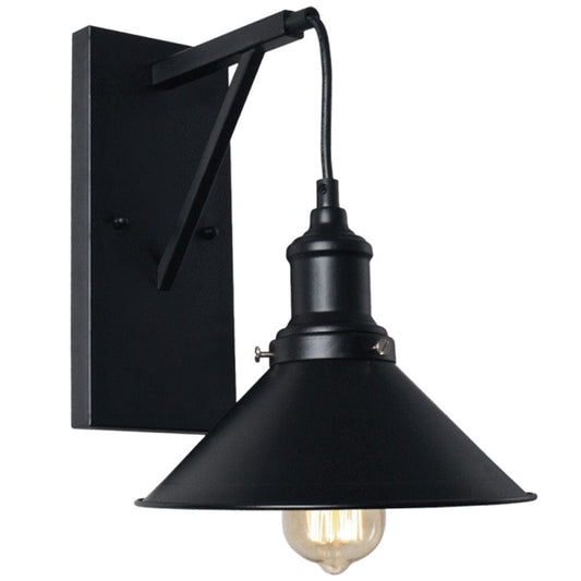 The Lighting Club Wall Light Fixtures Troika Wall Light Metal Black WB529/1 BLACK 6007226062885