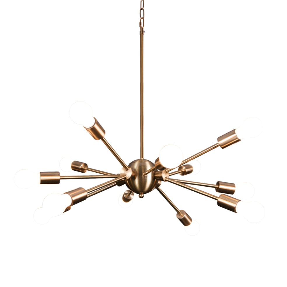 The Lighting Club Gold Supernova Metal Pendant Light Small Gold | Black WE-KLCH-303/GD