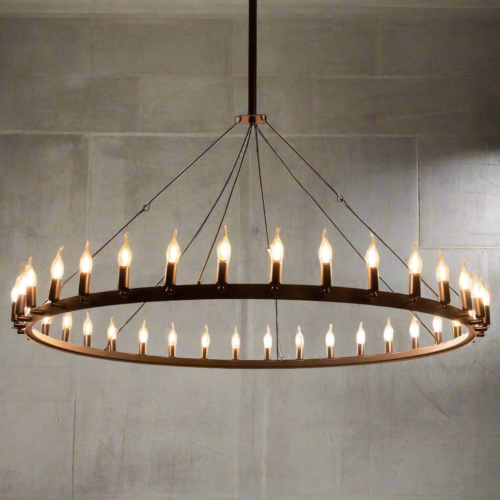 The Lighting Club Chandelier Extra Large Manor House Round Chandelier WE-KLCH-397/36