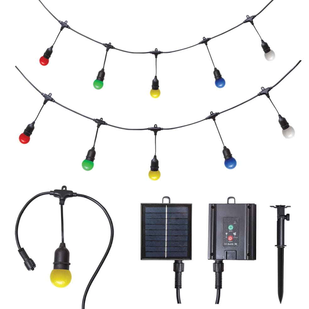 The Lighting Club Outdoor Light Multicolour Outdoor Solar String Light WSC010 MULTICOLOUR 6007226085648
