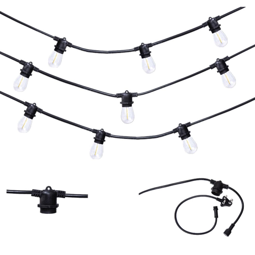 The Lighting Club Outdoor Light Jackie Aluminium Outdoor String Light Clear WSC011 CLEAR 6007226086348