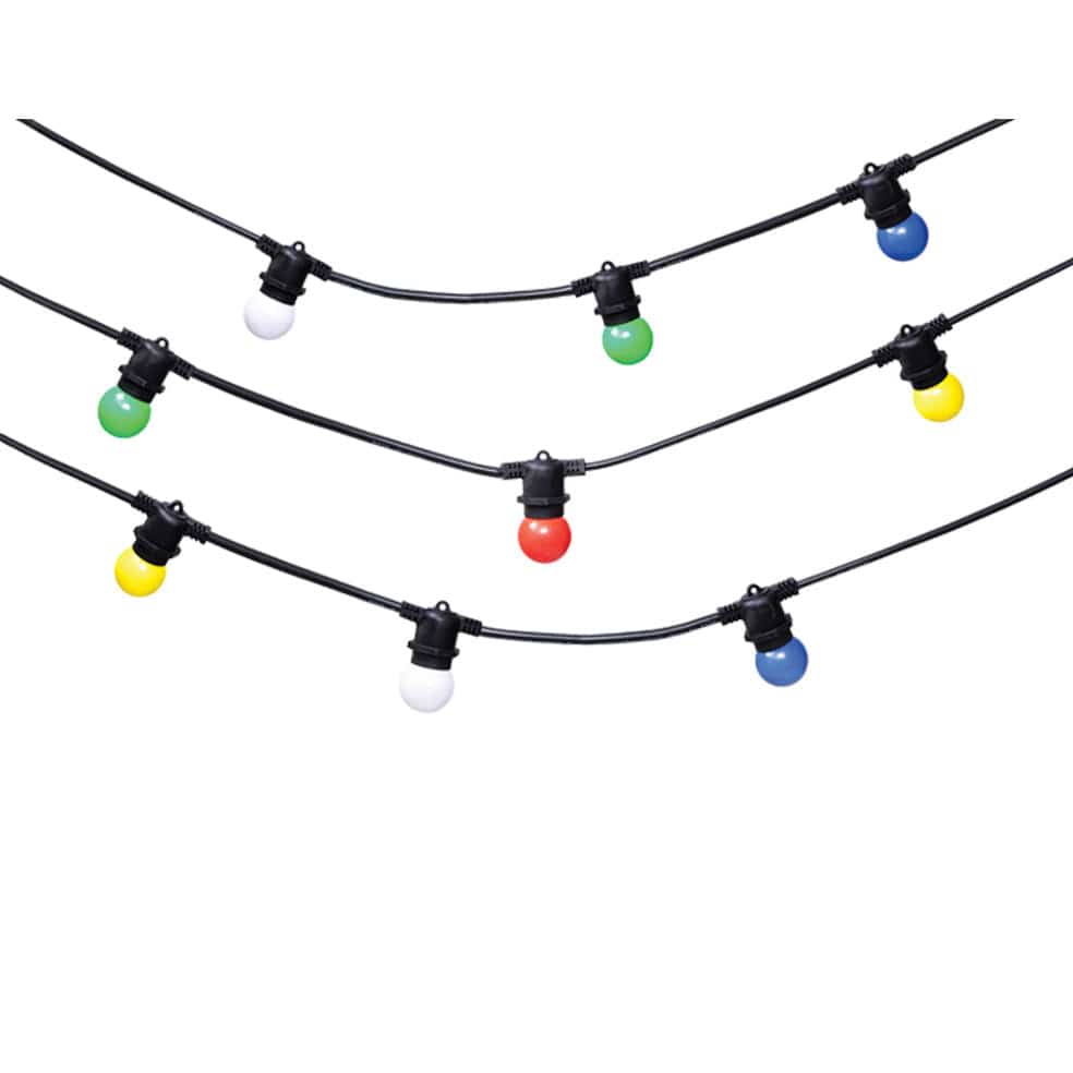 The Lighting Club Outdoor Light Carrie Aluminium Outdoor String Light Multicolour WSC012 MULTICOLOUR 6007226086331
